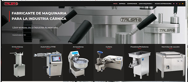 MAQUINARIA PARA LA INDUSTRIA CÁRNICA