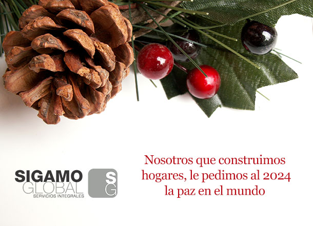 SIGAMO GLOBAL OS DESEA FELICES FIESTAS