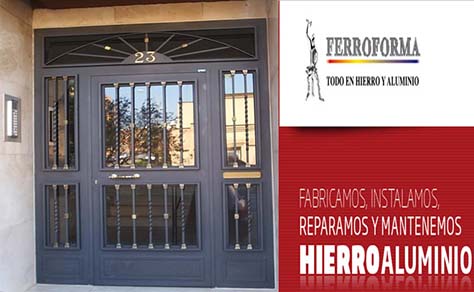 Trabajos en Hierro y Aluminio  |  Ferroforma